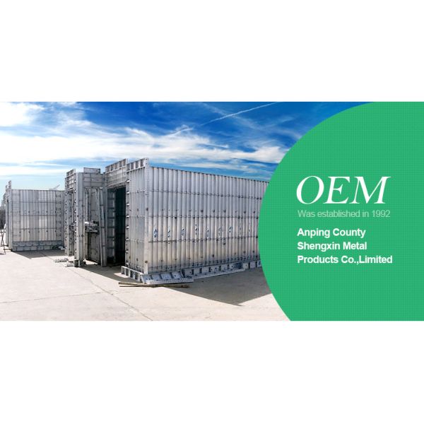 250mm Aluminum Formwork Construction Precast Adjustable Types