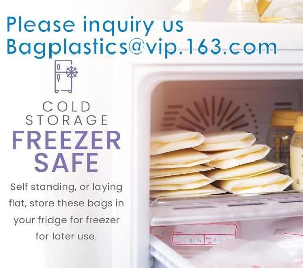 Airproof Pouch Bags, Slider Pouch Bags, Zipper Pouch Bags, Breastmilk Storage, pumping, freezing