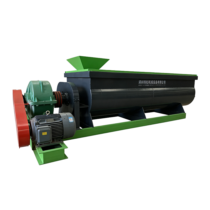 Dual Shaft Mixer Fertilizer Blending Machine For Chemicals Processing 53rpm 45kw