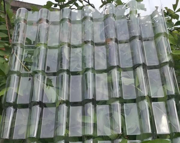 Weather-Resistant Aesthetically Pleasing Polycarbonate Glazed Tiles For Residential Commercial And Industrial Roofing
