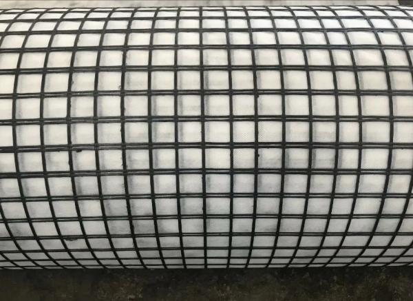 UX BX Geogrid MeshThermal Bonding Nonwoven Fabric By Glue Composite Geogrid  Reinforced Slope Subgarde