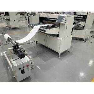 Máquina plegadora de filtros de aire HEPA de alta velocidad totalmente automática