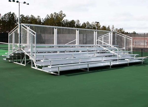 Противокоррозионный Bleacher алюминиевого сплава портативный на открытом воздухе с перилами безопасности
