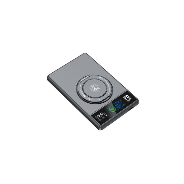 Besiter 5000mAh Wireless Magnetic Glass Powerbank Ultra-Thin 22.5W Aluminum Alloy