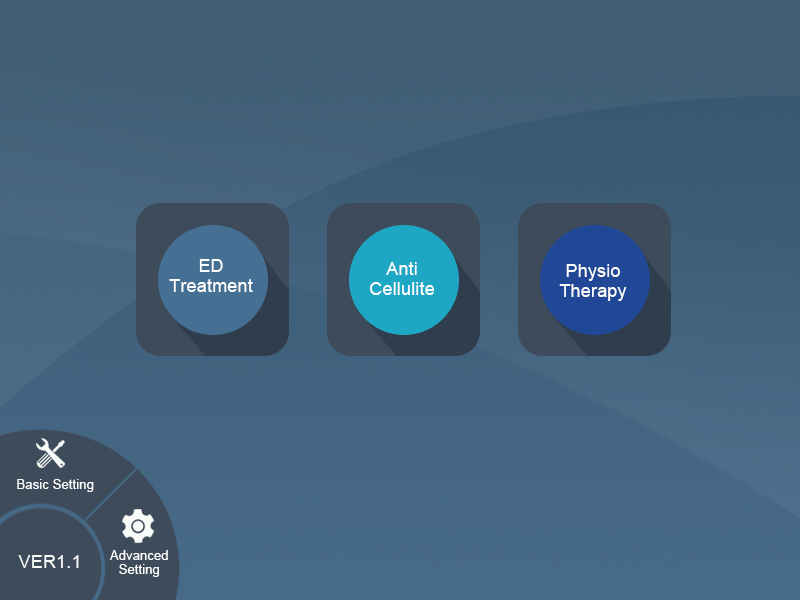 2 In 1 Pneumatic Electromagnetic Shockwave Therapy Machine Pain Relief