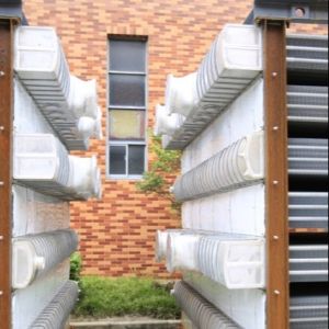 1050 D22 Водяная охлаждающая башня Точная алюминиевая труба может быть настроена Алюминиевая труба