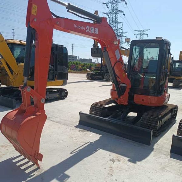 Used Kubota Mini Excavator U55-4 0.16m3 Bucket Capacity Original Excavator Machinery