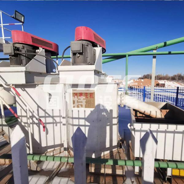 Máquina automática de lavagem de minério de minério de atriação para limpeza de células de areia de sílica