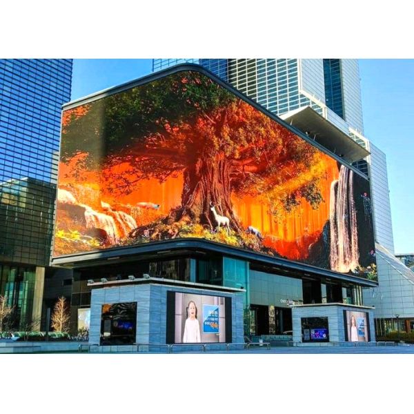 Naked Eye 3D LED Display , Outdoor Full Color Led Display P5.7