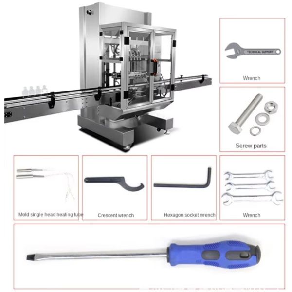 Косметическая бутылочная машина для наполнения гелевых шампуней высокой вязкости