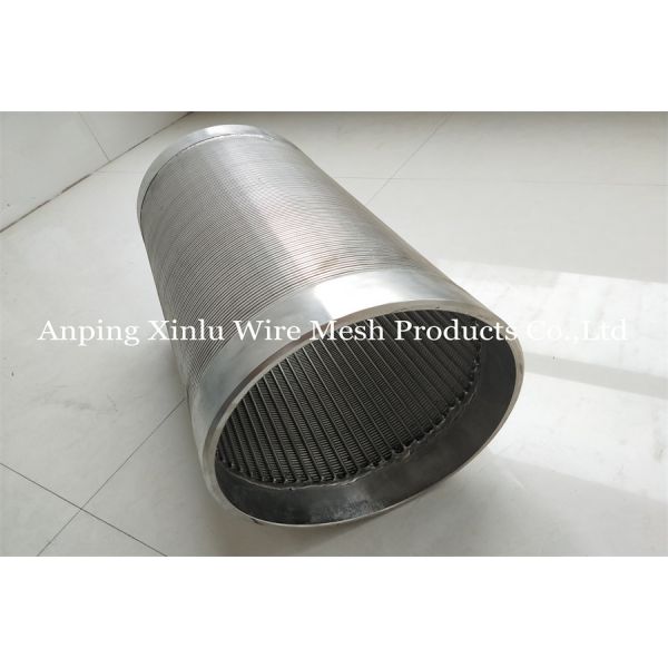 Non Clogging Continuous Slot Screen For FOTI Water Filtering Screen Pipe
