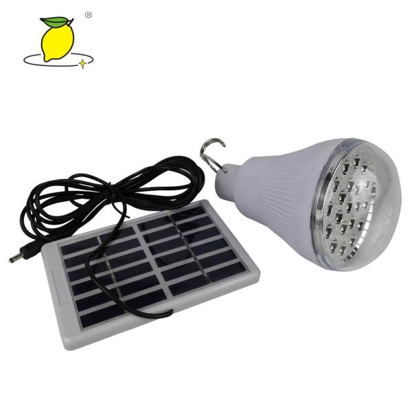 O acampamento recarregável solar ilumina 2.4W para a acomodação exterior