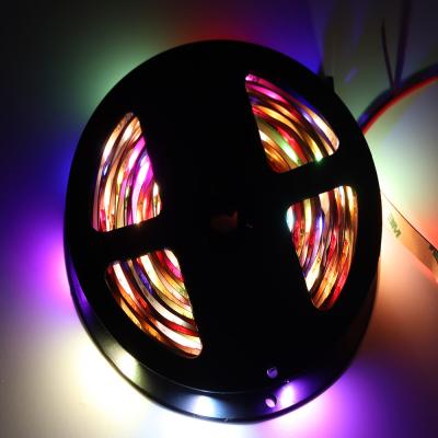 Tira endereçável do diodo emissor de luz TM1812 de 24W/M SMD5050 RGBWW 5m