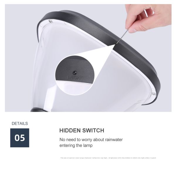 тропа СИД управлением освещения 20W солнечная освещает на открытом воздухе творческое делает водостойким