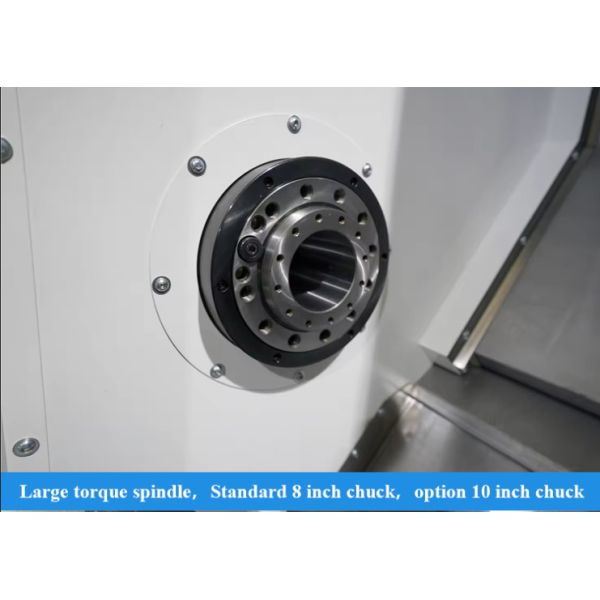 SMTCL Horizontal Slant Bed CNC Lathe Machine T5-100Q Metal Milling CNC Turning Center