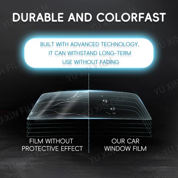 Customized 85% VLT Red Purple Car Window Tint Film High Definition Chameleon Film