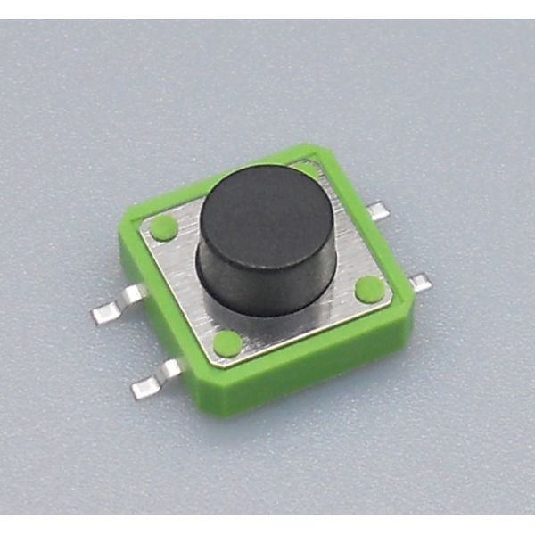 Thru Hole Terminal Silent Tactile Switch With Multiple Actuator Options