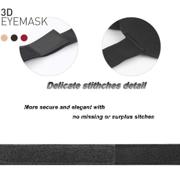 Promotional 3D Sleep Eyemask For Travel Airline Nap