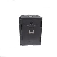 Chariot isotherme pour plaques à pâtisserie, 6 niveaux, mousse PU, gris foncé