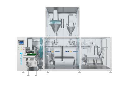 Pó automático que enche a máquina de embalagem horizontal 100g-1000g do malote de Premade