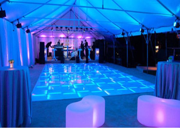 P4.81mm Panel de suelo de baile LED a todo color 250x250mm