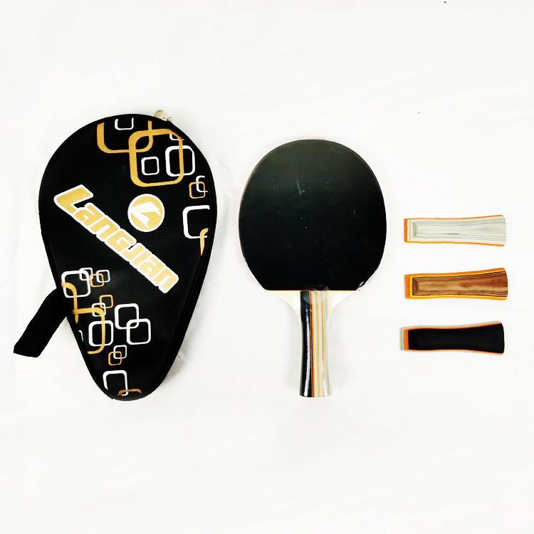 158*152mm Table Tennis Rackets Racquet Wood RUBBER Ping Pong Battle