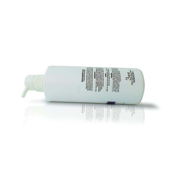 Smooth HDPE Shampoo Bottles / Silkscreen Printing HDPE Dispensing Bottles 680ml