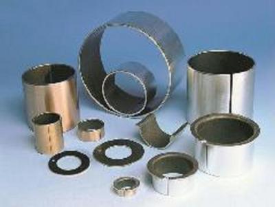 Customized Ptfe Sleeve Bearing Straight / Flange Type Good Thermal Conductivity