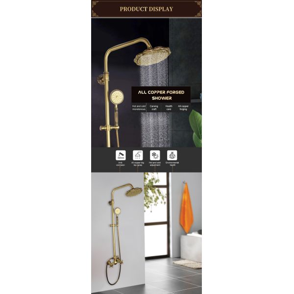 Cheap Price Bathroom Brass Mixer Shower Faucet Set