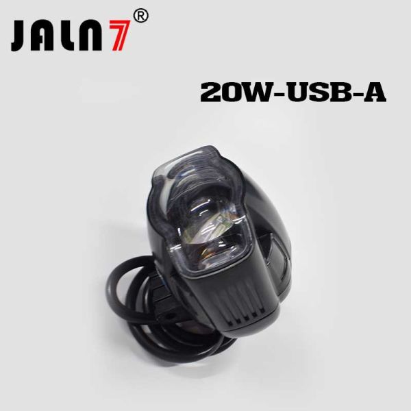 Motorcycle Headlight Led JALN7 20W USB Charge Driving Lights Fog Light Off Road Lamp Car Boat Truck SUV ATV Led Light