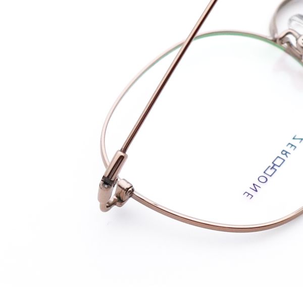 Высокоэластичный IP электропластировка Бета титановые очки рама уютный золотой металл оптикиv