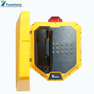 Voip Network Wall Mounting Weatherproof Industrial Telephones Aluminum Alloy