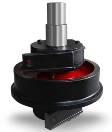 Forged Alloy Steel Single Flange Crane Wheel with Precision CNC Machining and Heat-Treated for Gantry Cranes