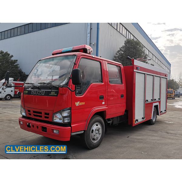 ISUZU N Series NQR Fire Department Vehicle 130HP for fire suppression