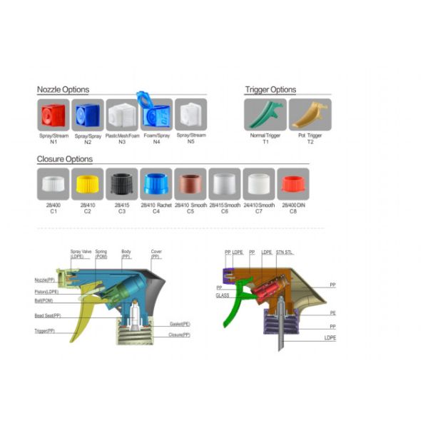 24 мм вверх ногами мелкий туманный пусковой распылитель 24 400 пусковой распылитель для стирки автомобилей
