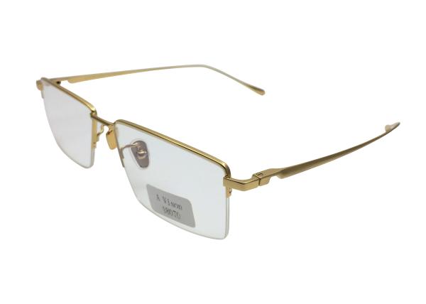 Semi rim Men's titanium optical frame Classic eyewear high quality