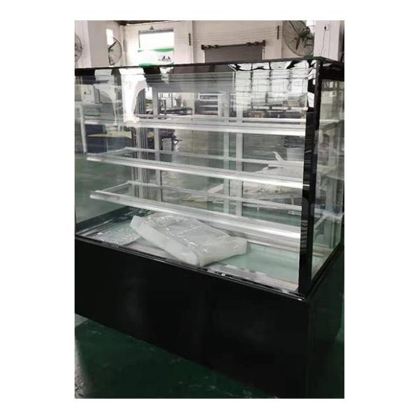 Matériau en verre transparent d' acier inoxydable à angle droit commercial