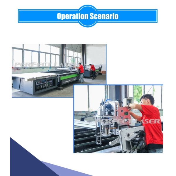 Automatic CNC Multi Layers Fabric Curtain Leather Glove Quilt Clothing T Shirt Spreading Cutter Cutting Machine
