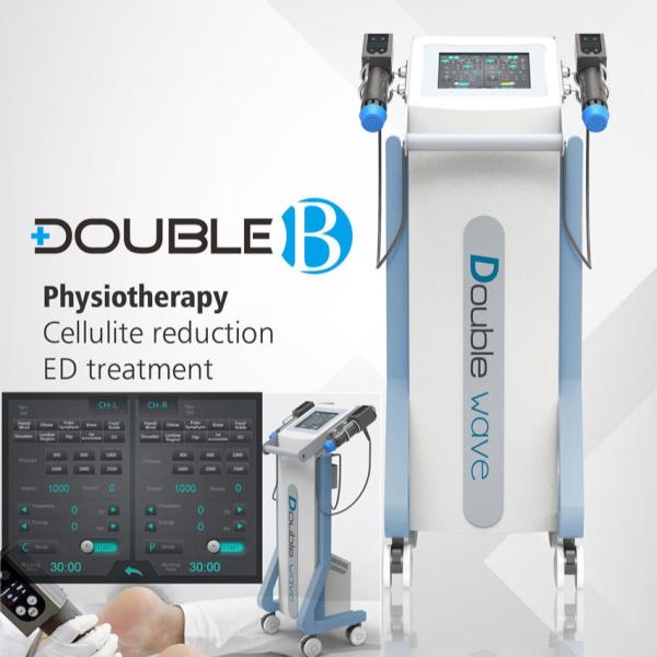ESWT Therapy Machine Extracorporal Shockwave Therapy Machine Shock Wave Double Handles