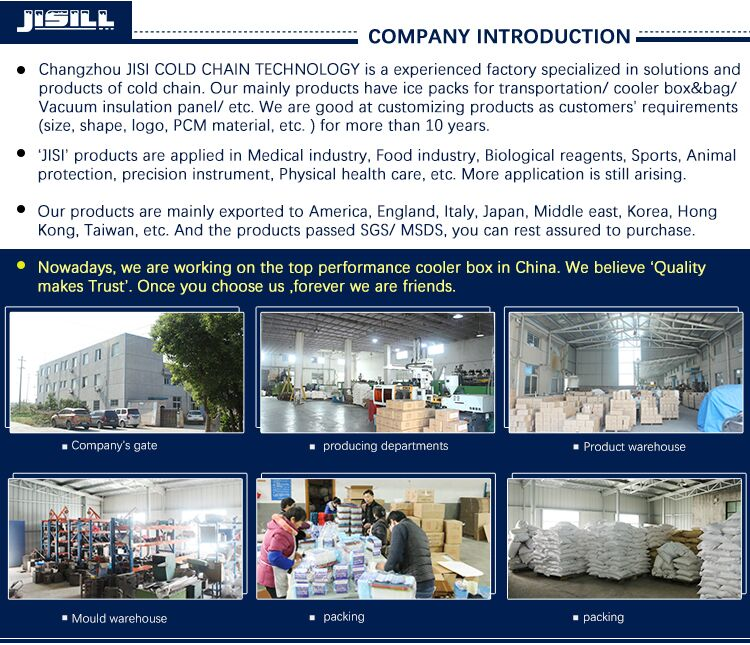 Пузырь со льдом геля формы ХДПЭ пластиковый дополнительный большой длинный для см холодильника 52 * 18 * 2