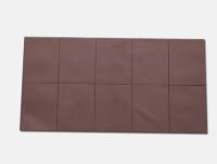 Réémetteur isofréquence thermique à hautes températures, grenat 6 avec de Mk la feuille conductrice 50 shore00 en caoutchouc de silicone thermiquement