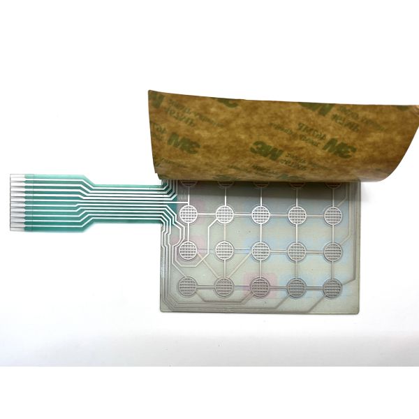 Protótipo de teclados de painel de controle de toque sem membrana com adesivos 3M à prova d'água