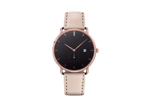Custom Logo Waterproof Wrist Watch Milanese Bracelet Quartz Movt Stainless Steel Crown