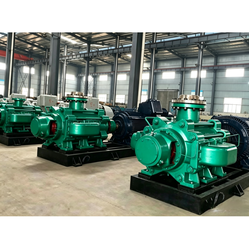 High Efficiency Power Plant Equipment Self Balancing Multistage Centrifugal Pump Energy Saving