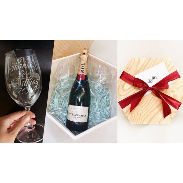 Unbreakable Tritan MOET Chandon Plastic Champagne Glasses Shatterproof 22oz