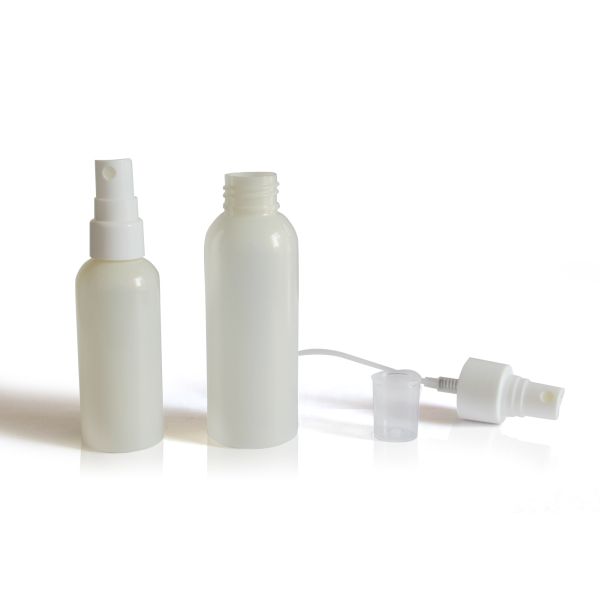 Boston Round Plastic Cosmetic Spray Bottles For Sanitary Care Spray 100ml/3.38fl.oz