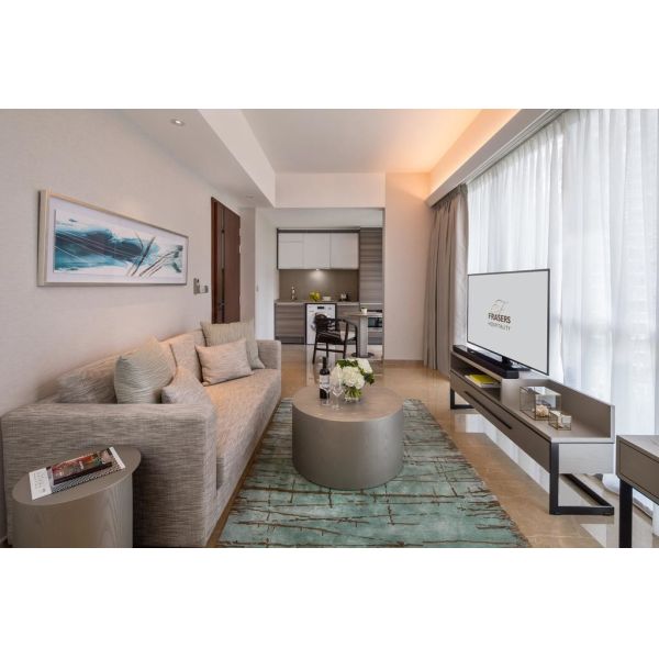 Современная квартира все в одной роскошной одиночной квартире Bedroom+Livingroom+Washingroom