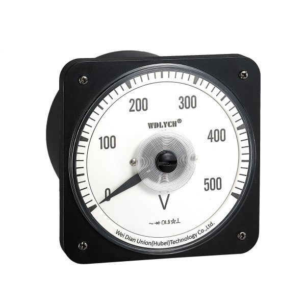 Wide Angle Advanced  Analog Panel Voltmeter , Analog Electric Meter With Alarm Output