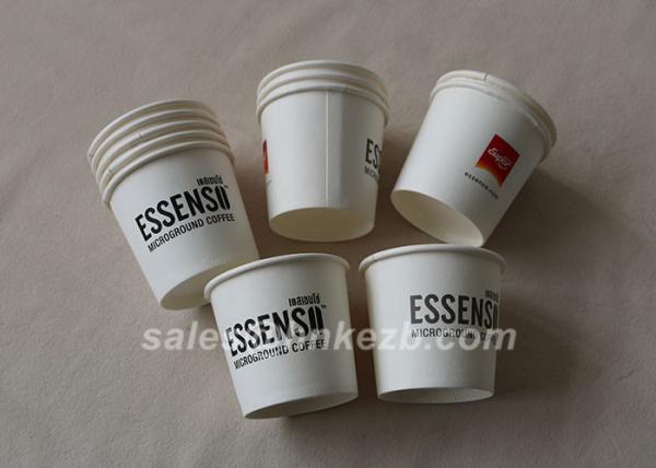 Colorful Hot Drink Paper Cups Easy Take Out 6oz Disposable Paper Coffee Cups