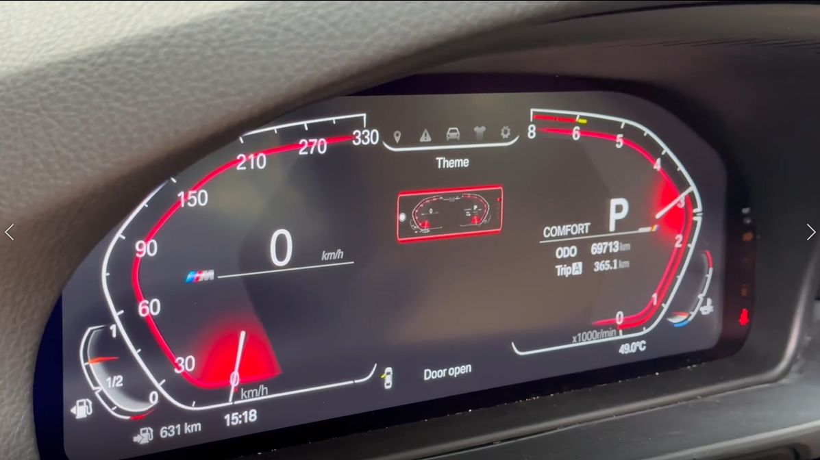 VIKNAV Цифровой приборный кластер для BMW 3серии 3серии 4GT серии 2013-2019